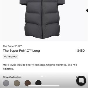 Aritizia super puff long 2o jacket